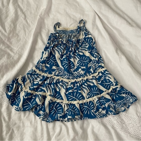 Disney Aulani Resort XS Blue and White Minnie Mouse Dress tiered tank hawaii - Picture 4 of 6